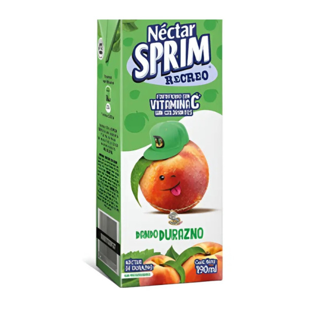 Bombillin Sprim Durazno 190ml