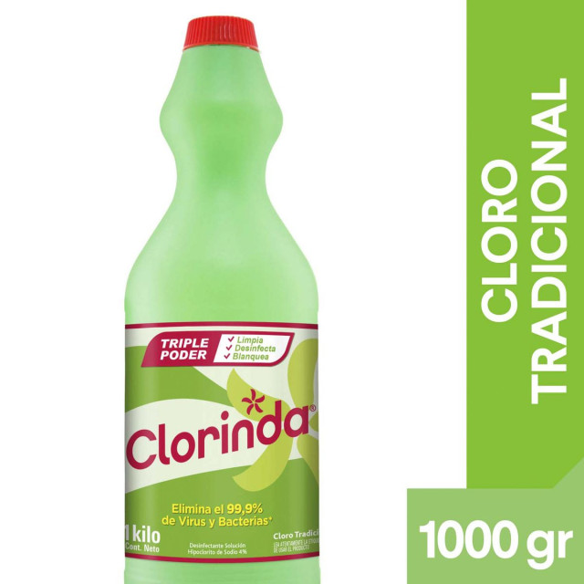 Cloro Liquido Clorinda 1lt